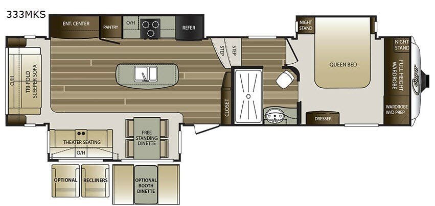 Used 2017 Keystone Cougar TRL. available in Souderton, Pennsylvania