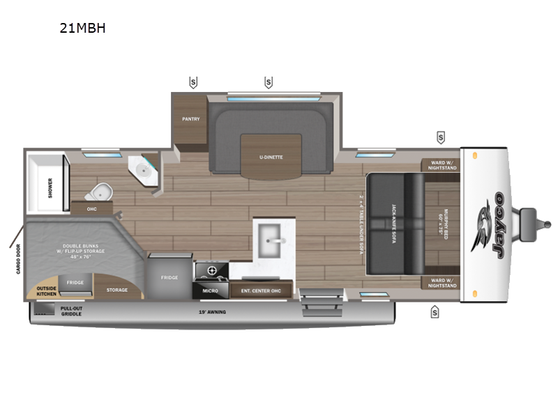 New 2027 Jayco Jay Feather 21MBH available in Souderton, Pennsylvania
