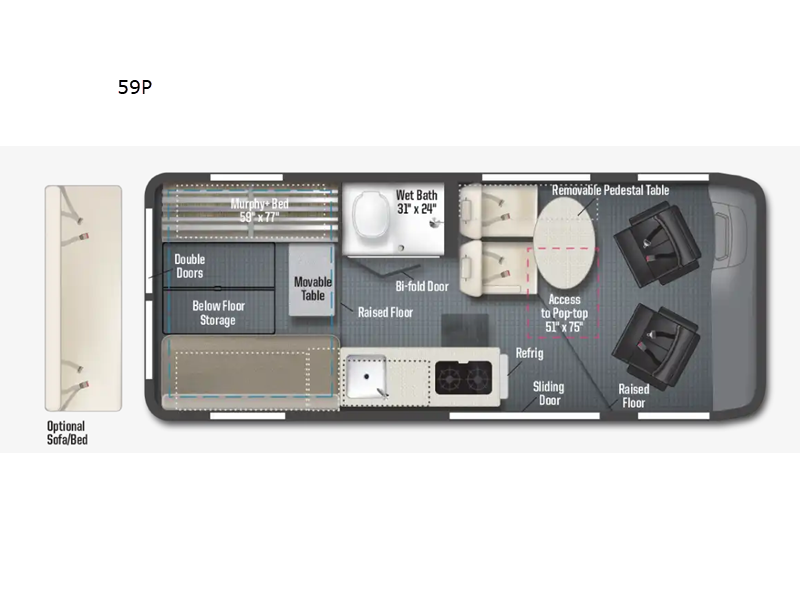 New 2027 Winnebago Solis 59P available in Souderton, Pennsylvania