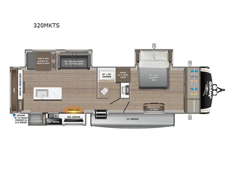 New 2026  Jayco Eagle HT 320MKTS by Jayco from Fretz RV in Souderton, PA