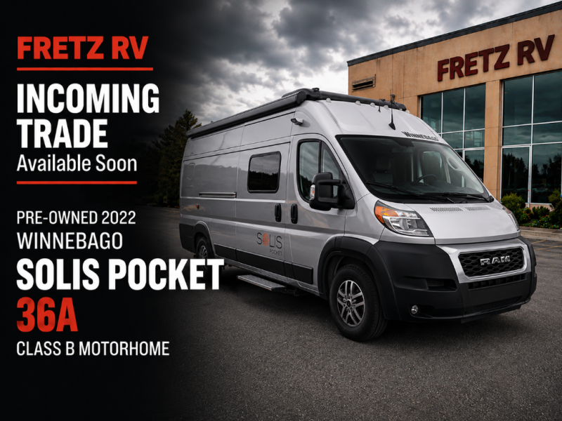 Used 2022 Winnebago Solis Pocket 36A available in Souderton, Pennsylvania