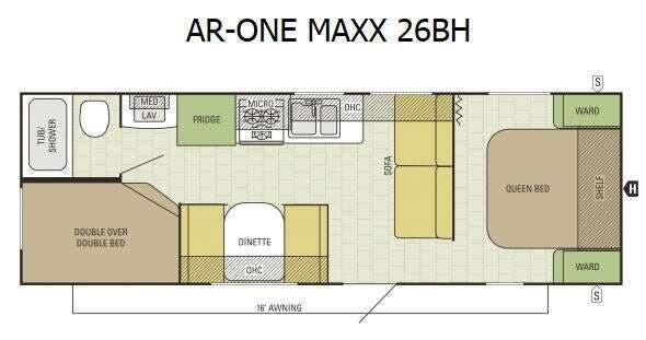 Used 2015 Starcraft AR-ONE MAXX 26BH available in Souderton, Pennsylvania