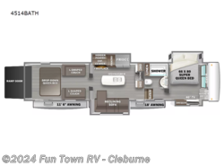 New 2024 Forest River RiverStone 4514BATH available in Cleburne, Texas