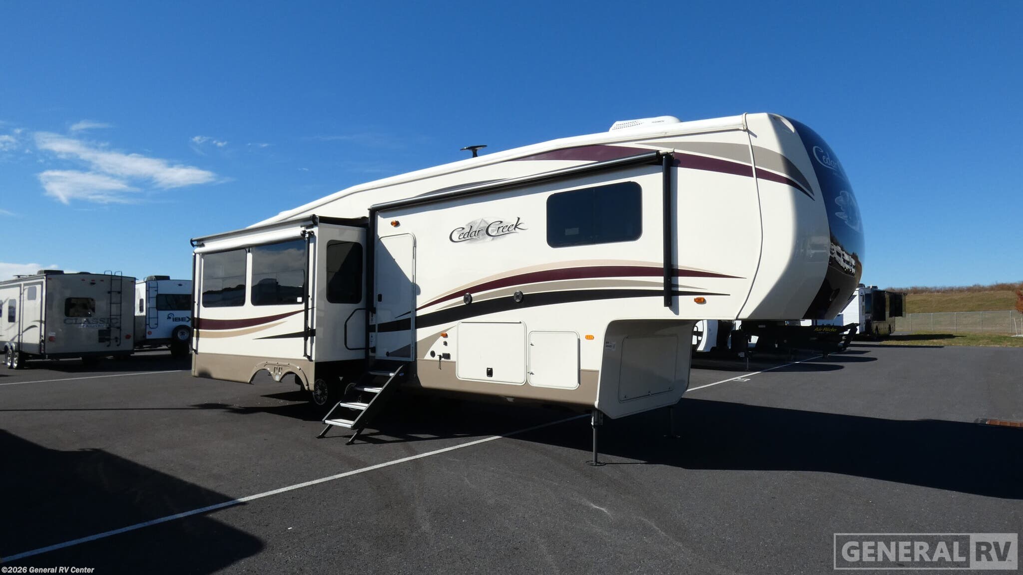Used 2018 Forest River Cedar Creek Hathaway Edition 34RL2 available in Brownstown Township, Michigan