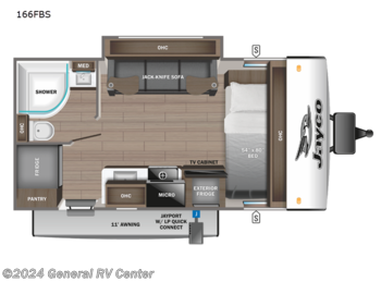 New 2023 Jayco Jay Feather Micro 166FBS available in Mount Clemens, Michigan
