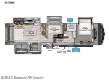 New 2023 Grand Design Reflection 367BHS available in Mount Clemens, Michigan