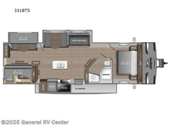 New 2023 Jayco Jay Flight 331BTS available in Mount Clemens, Michigan