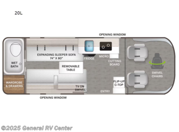 New 2024 Thor Motor Coach Sequence 20L available in Mount Clemens, Michigan