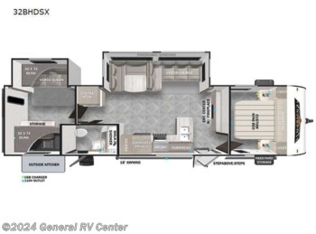 New 2023 Forest River Wildwood 32BHDSX available in Mount Clemens, Michigan