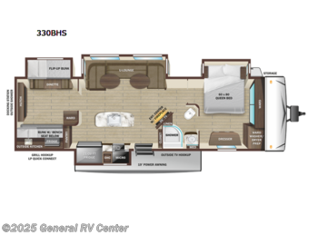 New 2023 Highland Ridge Open Range 330BHS available in Wayland, Michigan