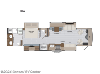 New 2024 Holiday Rambler Endeavor 38W available in Wixom, Michigan