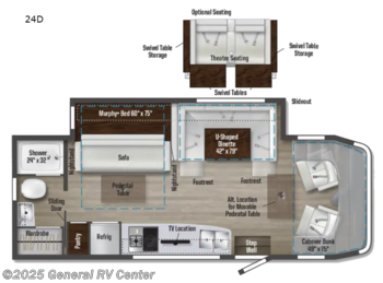 New 2024 Winnebago View 24D available in Wixom, Michigan