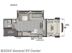 New 2025 Forest River Wildwood 28DBUD available in Wixom, Michigan