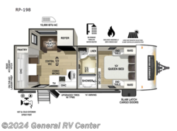 New 2025 Forest River  R Pod RP-198 available in Wixom, Michigan