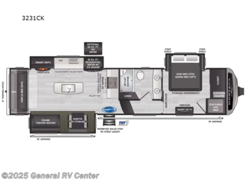 New 2024 Keystone Montana 3231CK available in Birch Run, Michigan