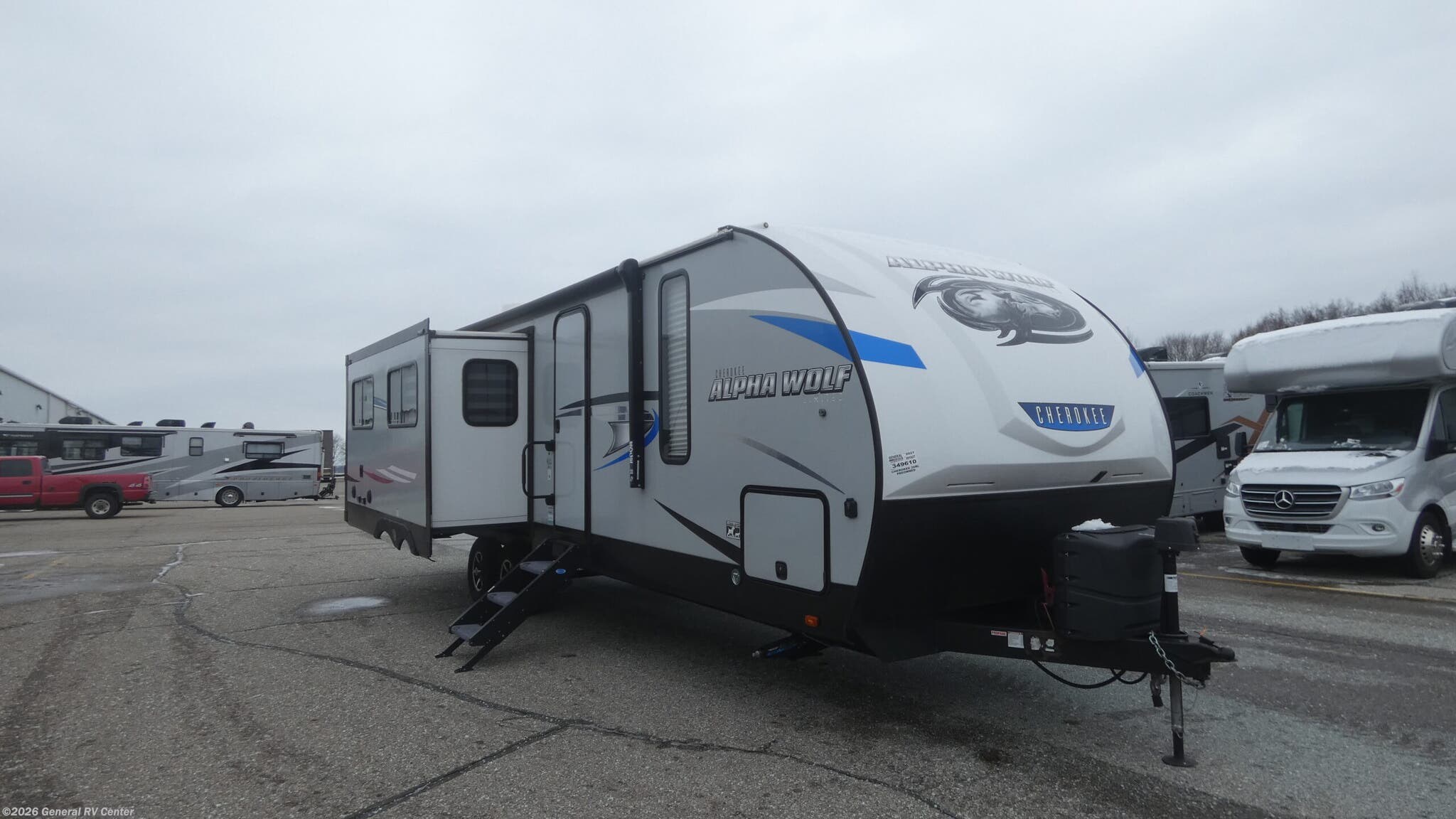Used 2021 Forest River Cherokee Alpha Wolf 26RL-L available in Birch Run, Michigan