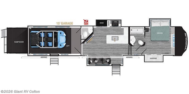 New 2025 Heartland Torque TQ 385 available in Colton, California