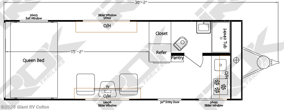 New 2026 Irok Trailers FBK IROK  FBK2415 available in Colton, California