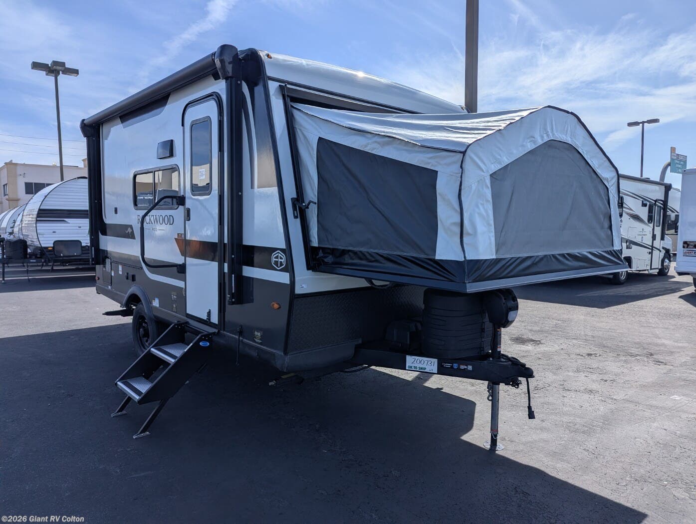 New 2026 Forest River Rockwood Roo 17E available in Colton, California