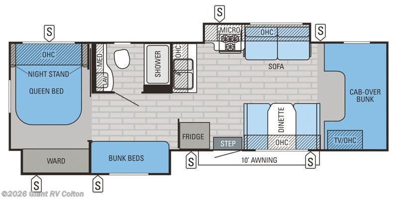 Used 2015 Jayco Greyhawk 31FS available in Colton, California