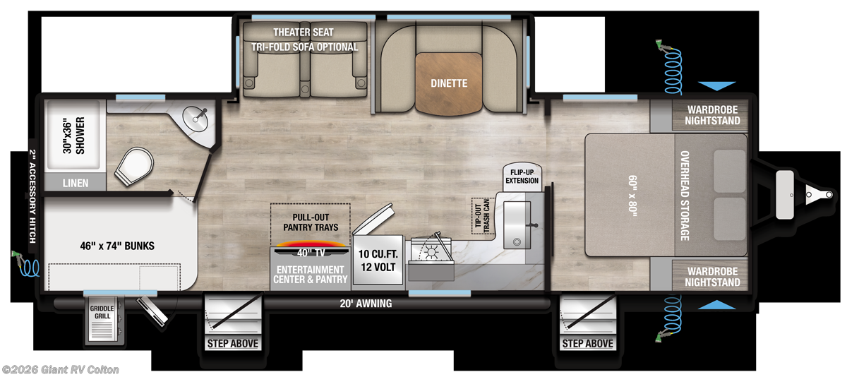 New 2027 Alliance RV Delta 281BH available in Colton, California