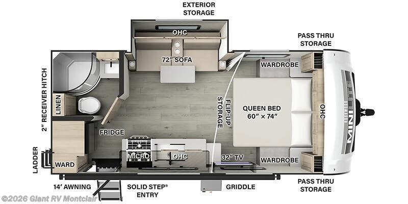 New 2026 Forest River Rockwood Mini Lite 2109S available in Montclair, California