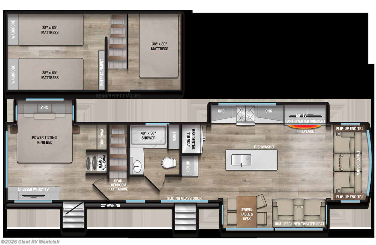 New 2026 Alliance RV Benchmark 42LFT available in Montclair, California