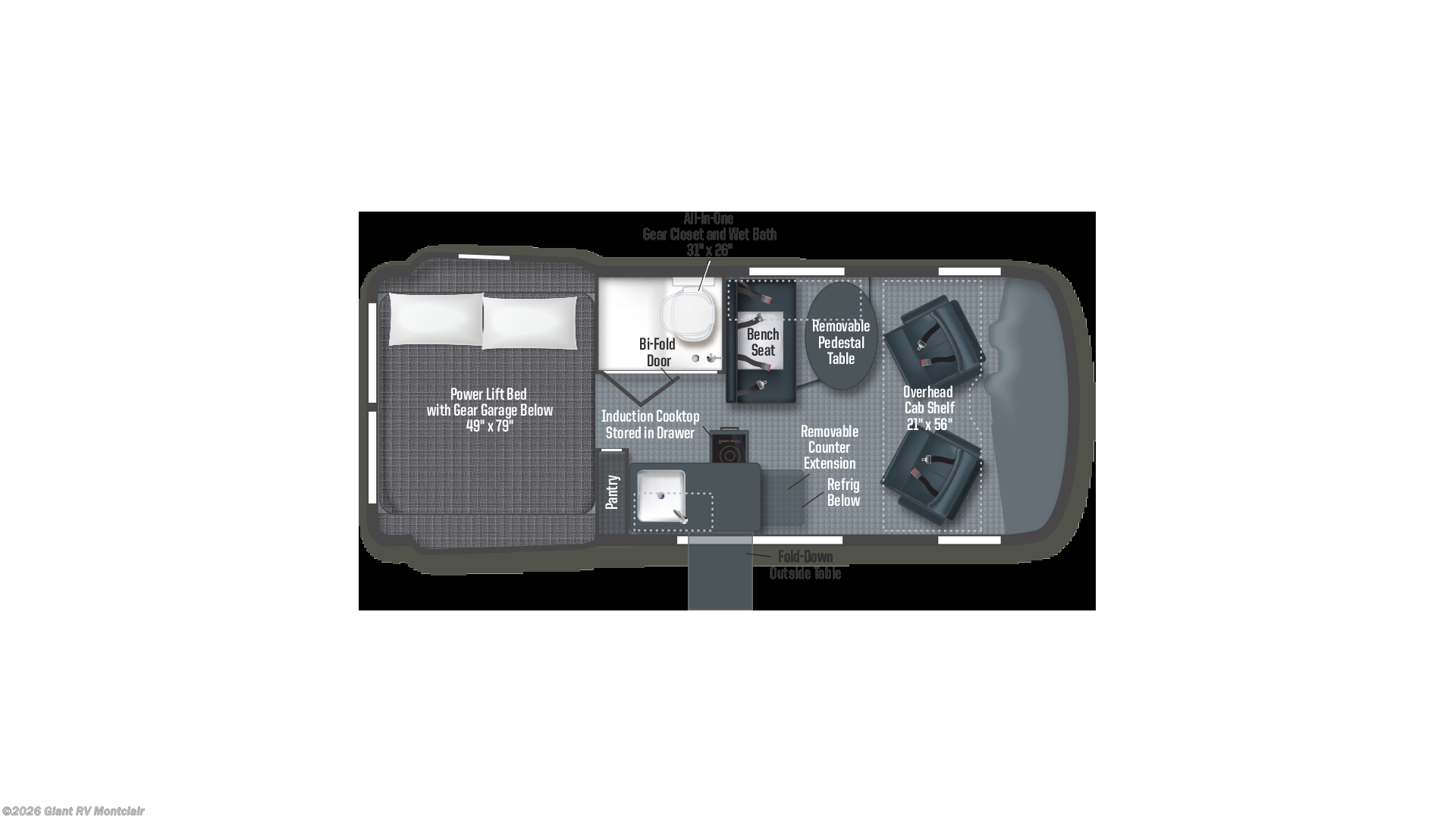 New 2027 Winnebago Revel Sport 44N available in Montclair, California