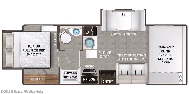 Used 2024 Thor Motor Coach Four Winds Sprinter 24LW available in Murrieta, California