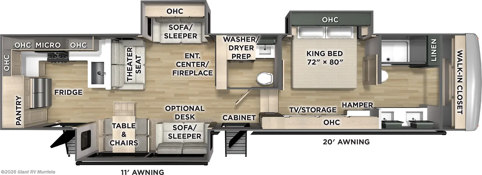 New 2026 Forest River Columbus 384RKH available in Murrieta, California