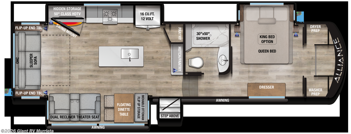 New 2026 Alliance RV Avenue 32RLS available in Murrieta, California