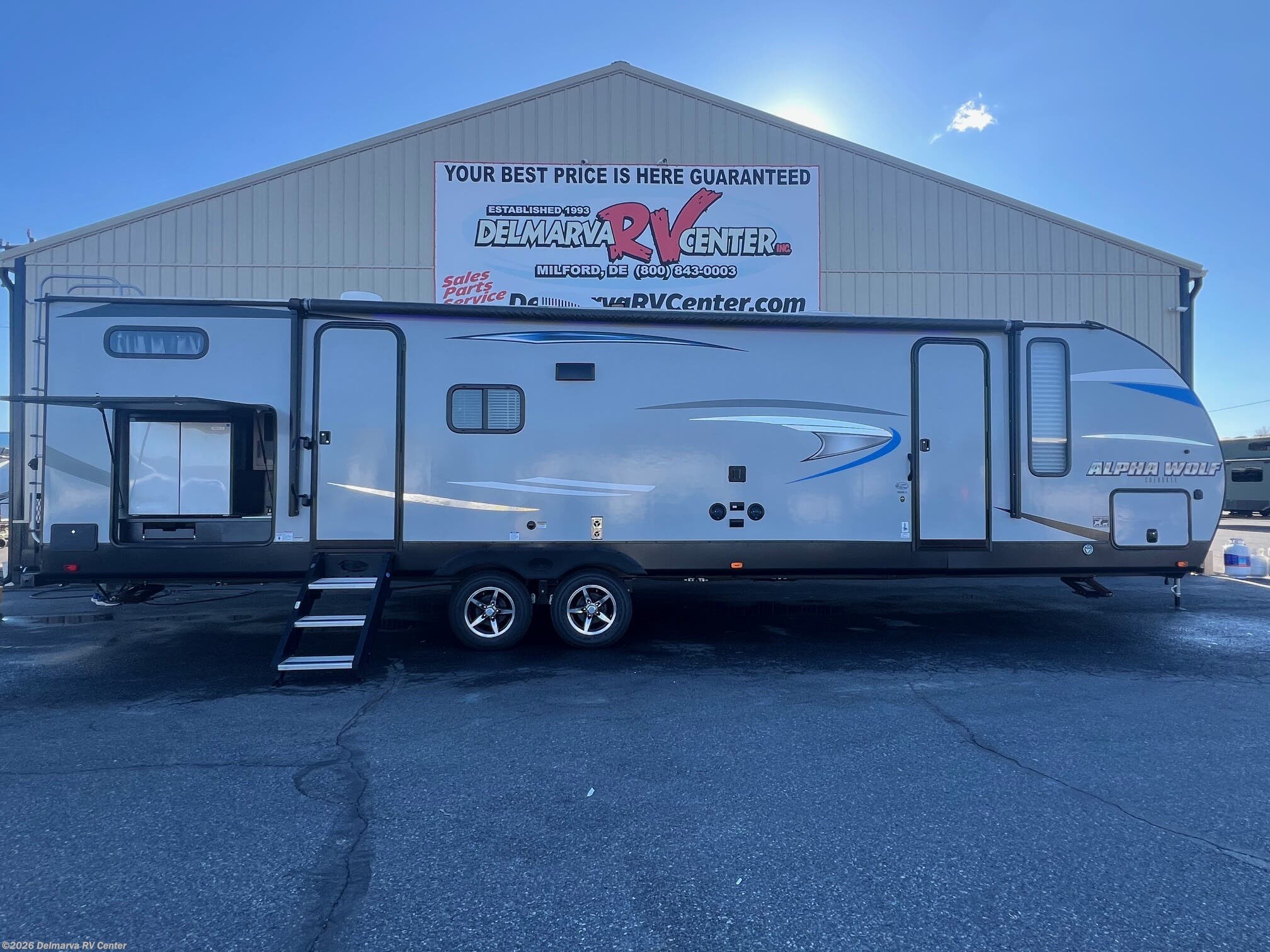 Used 2019 Forest River Cherokee Alpha Wolf 29QB-L available in Milford, Delaware
