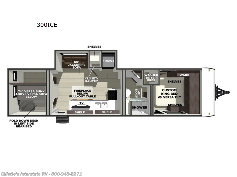 New 2026 Forest River Salem 300ICE available in Haslett, Michigan