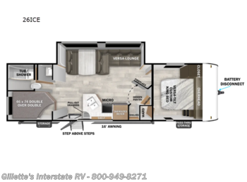New 2026 Forest River Salem Cruise Lite 26ICE available in Haslett, Michigan
