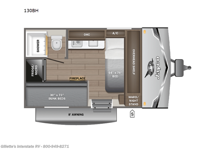 New 2026 Jayco Jay Flight SLX 130BH available in Haslett, Michigan