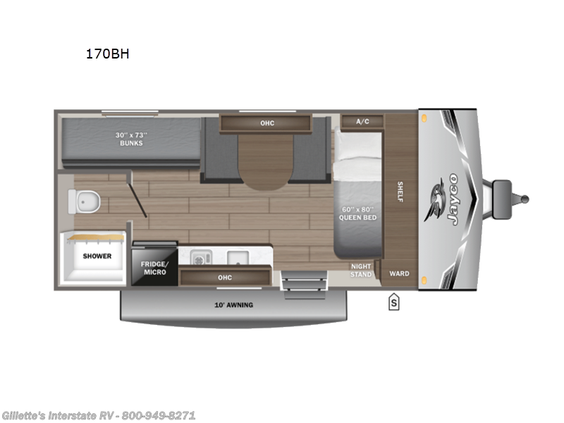 New 2026 Jayco Jay Flight SLX 170BH available in Haslett, Michigan