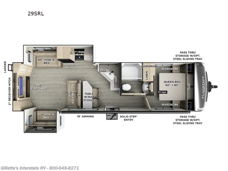 New 2026 Forest River Flagstaff Super Lite 29SRL available in Haslett, Michigan