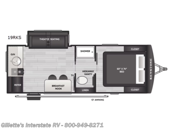 New 2026 Keystone Sprout 19RKS available in Haslett, Michigan