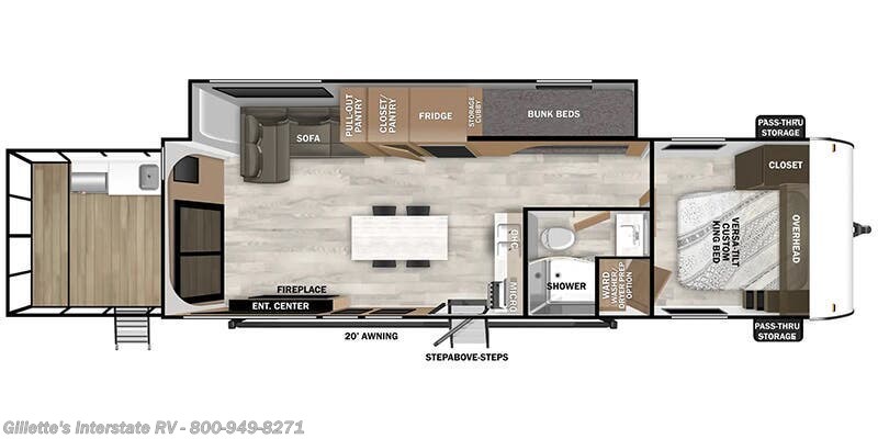 New 2025 Forest River Salem 34VERANDA available in Haslett, Michigan