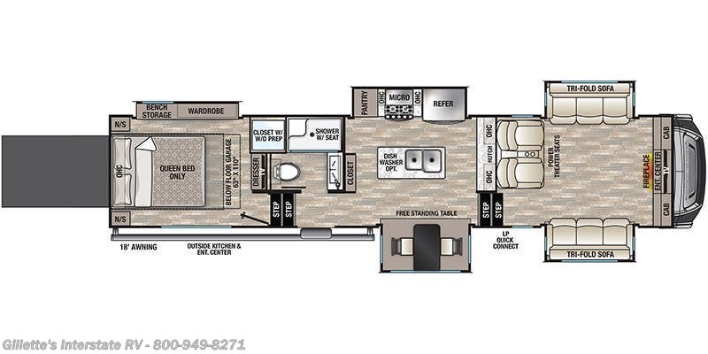 Used 2021 Forest River Cedar Creek 385TH available in Haslett, Michigan
