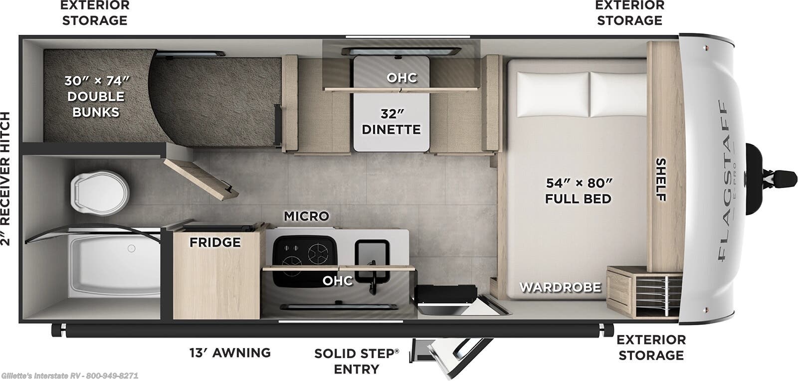 New 2026 Forest River Flagstaff E-Pro E17LE available in Haslett, Michigan