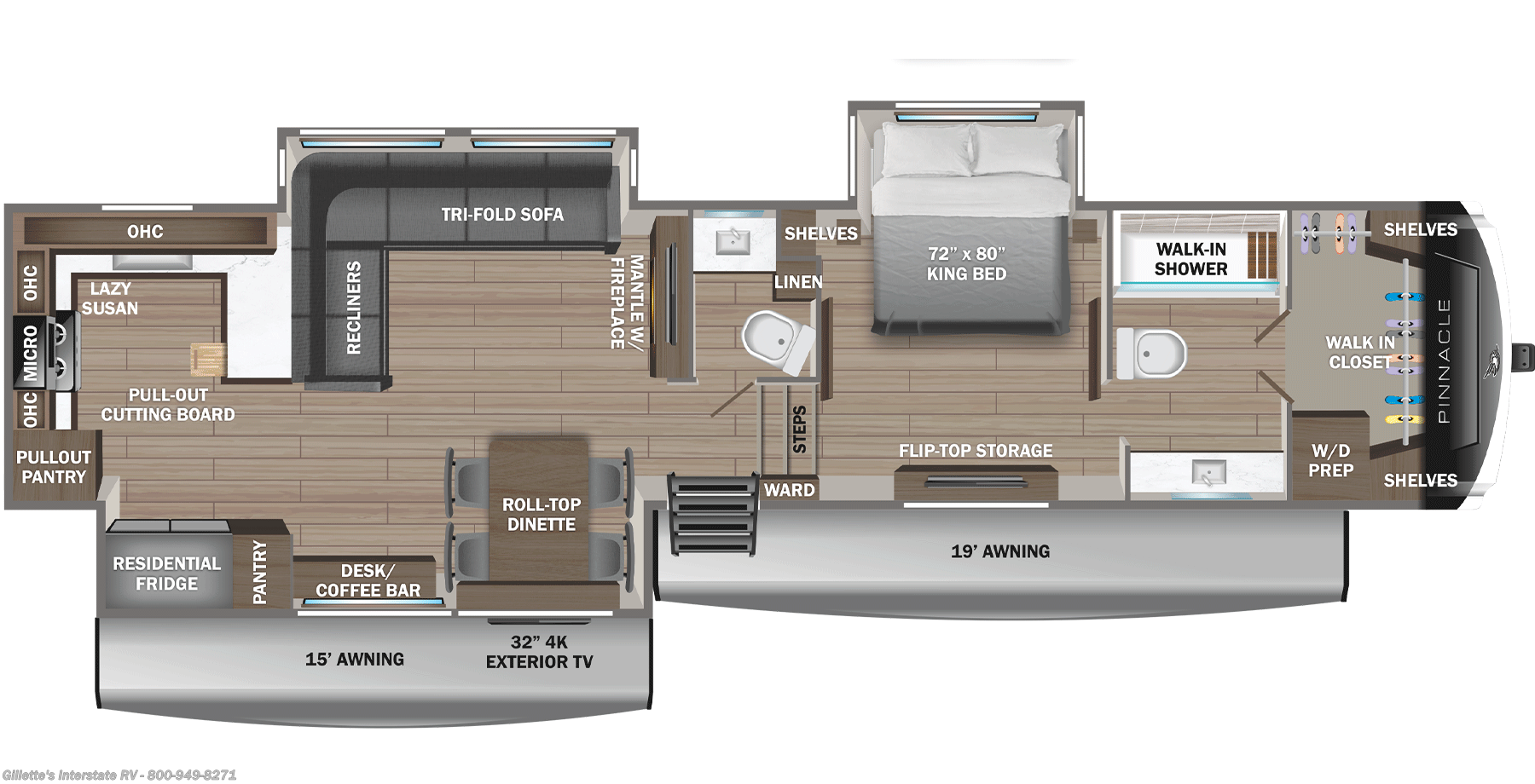 New 2026 Jayco Pinnacle 38FBRK available in Haslett, Michigan