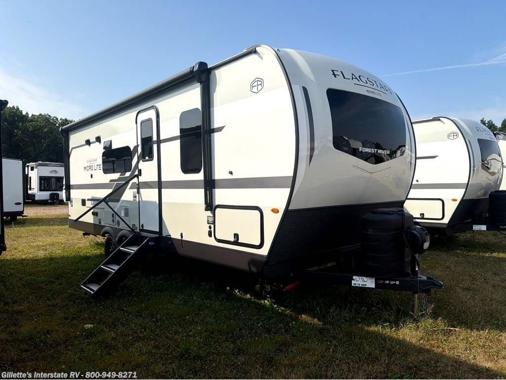 New 2026  Forest River Flagstaff Micro Lite 25DBH by Forest River from Gillette's Interstate RV in Haslett, MI