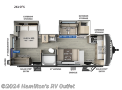 New 2025 Forest River Rockwood Ultra Lite 2619FK available in Saginaw, Michigan