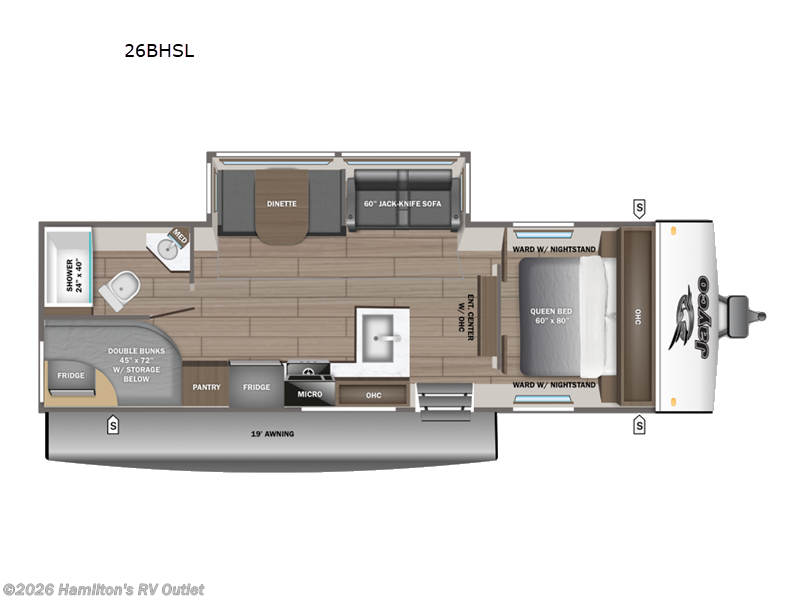 New 2026 Jayco Jay Feather SL 26BHSL available in Saginaw, Michigan