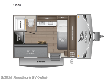 New 2026 Jayco Jay Flight SLX 130BH available in Saginaw, Michigan