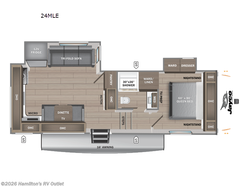 New 2026 Jayco Eagle SLE 24MLE available in Saginaw, Michigan