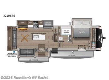 New 2026 Jayco Eagle 321RSTS available in Saginaw, Michigan