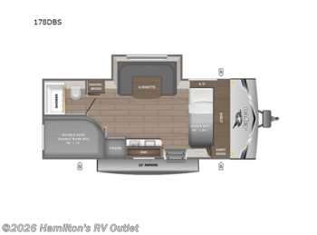New 2026 Jayco Jay Flight SLX 178DBS available in Saginaw, Michigan