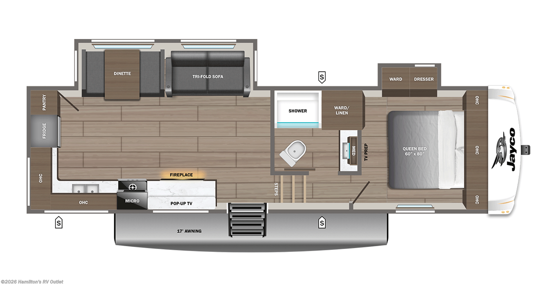 New 2026 Jayco Eagle SLE 28RKS available in Saginaw, Michigan
